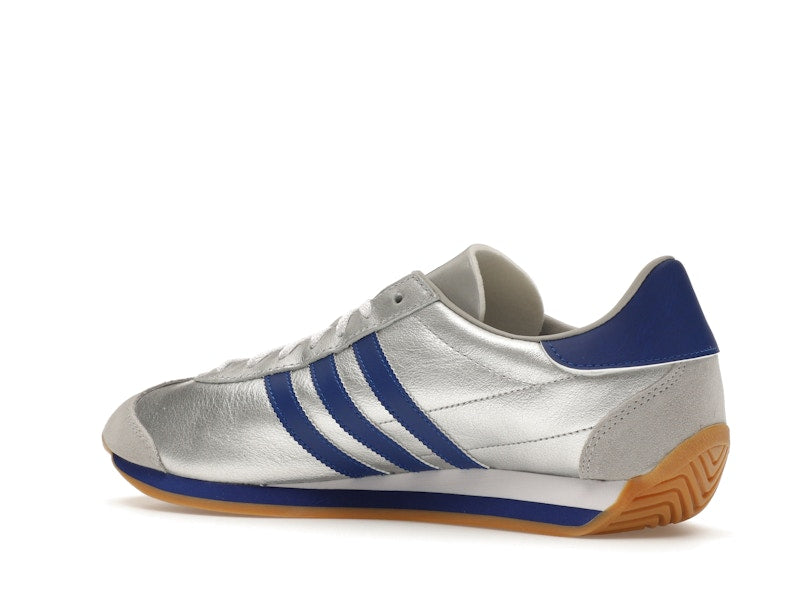 adidas Country OG Matte Silver Bright Blue Cloud White