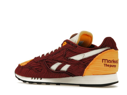 Reebok Classic Leather Pump Market Classic Burgundy