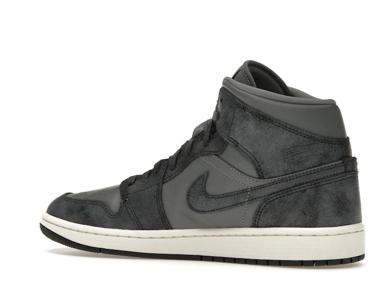 Jordan 1 Mid Distressed Smoke Grey (Women's)
