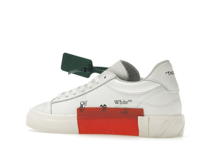 OFF-WHITE Vulc Low Leather White White (Women's)