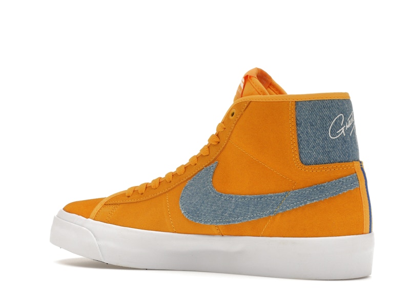 Nike SB Zoom Blazer Mid Pro GT Grant Taylor University Gold Denim