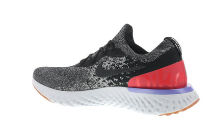 Nike Epic React Flyknit Black Red Orbit