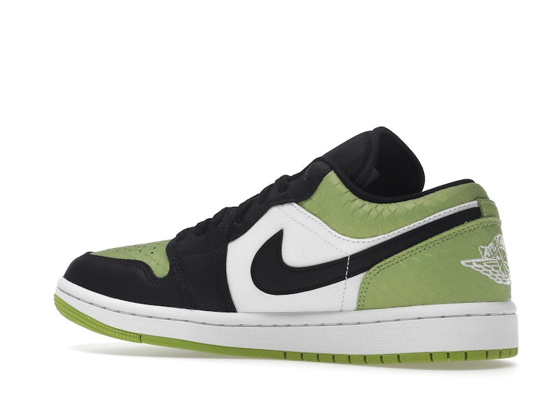 Jordan 1 Low Snakeskin Vivid Green (Women's)