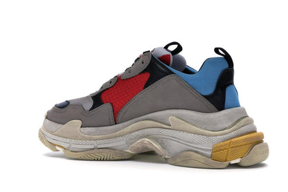 Balenciaga Triple S Grey Red Blue (2018 Reissue)