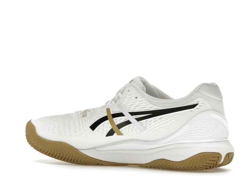 ASICS Gel-Resolution 9 Clay BOSS Matteo Berrettini White Camel