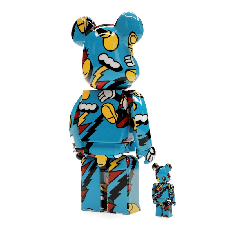 Bearbrick Grafflex 100% & 400% Set