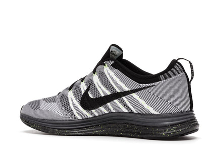 Nike Flyknit Lunar1+ White Black Volt