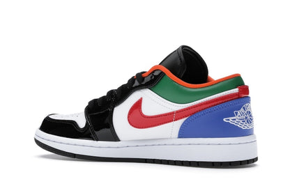 Jordan 1 Low Multi-Color Black Toe (Women's)