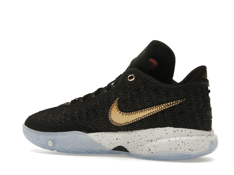 Nike LeBron 20 Black Metallic Gold (GS)