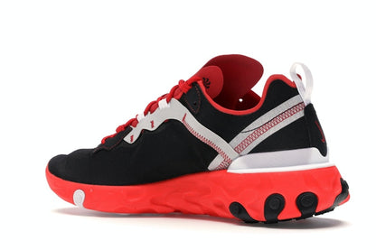 Nike React Element 55 Black White Red Orbit
