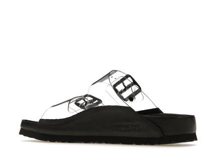 Birkenstock Arizona Transparent Manolo Blahnik Black