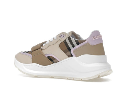 Burberry Ramsey Vintage Check Sneaker Beige Taupe Brown (Women's)