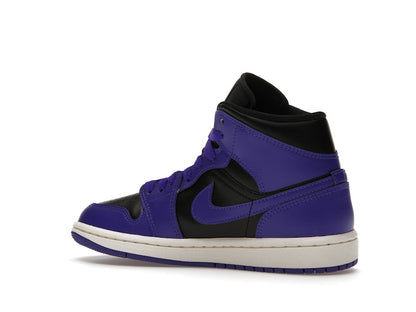 Jordan 1 Mid Purple Black (Women's)
