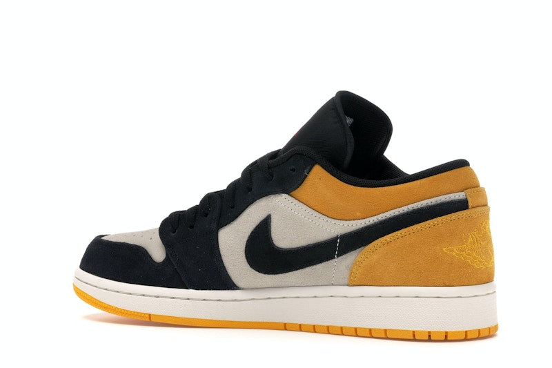 Jordan 1 Low Sail University Gold Black