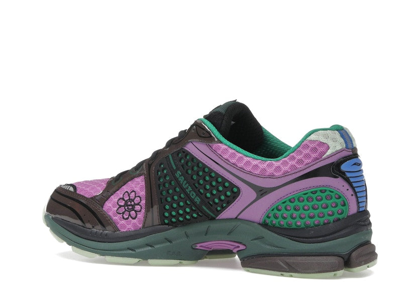Saucony ProGrid Triumph 4 Jae Tips Flowers Grow Uptown Perilla