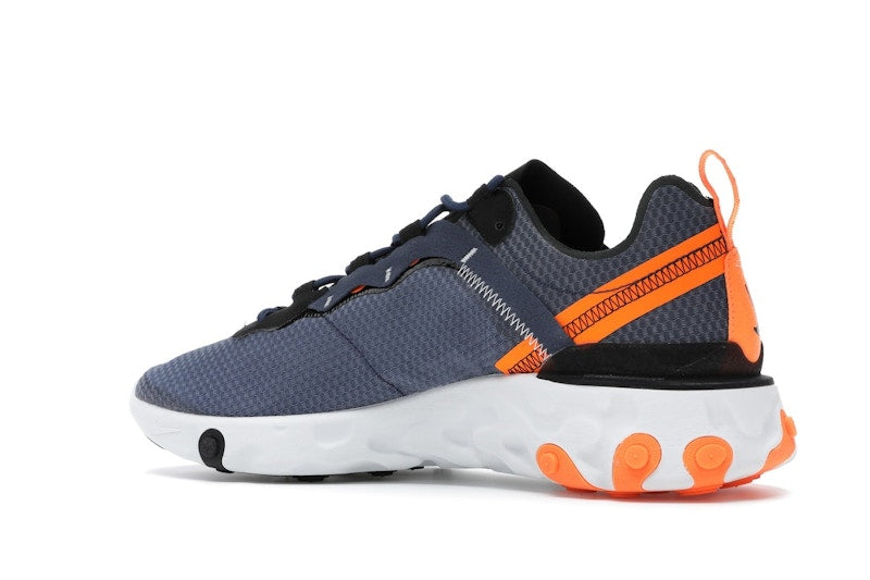 Nike React Element 55 SE Midnight Navy Total Orange