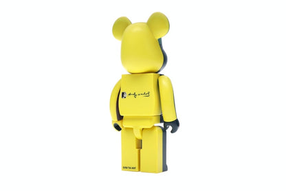 Bearbrick Andy Warhol Silk Screen Ver. 400% Multi