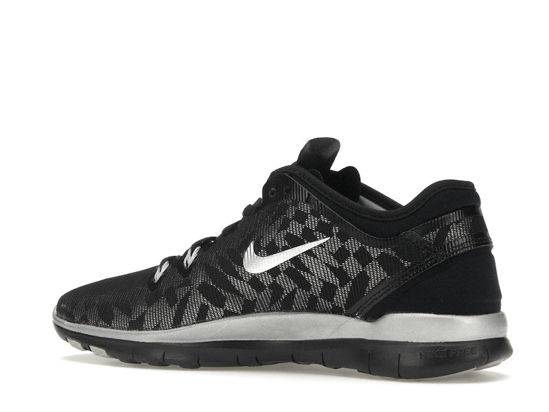 Nike Free 5.0 TR Fit 5 Black Metallic Silver (Women's)