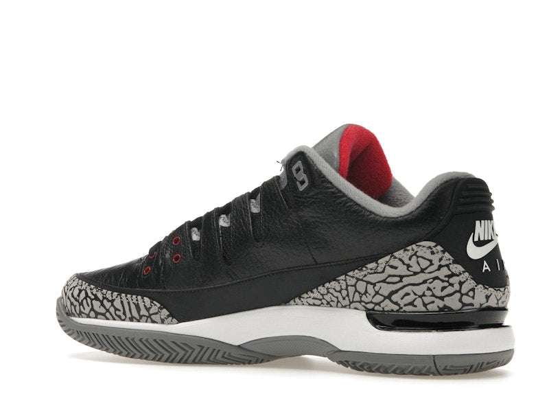 Nike Zoom Vapor AJ3 Black Cement