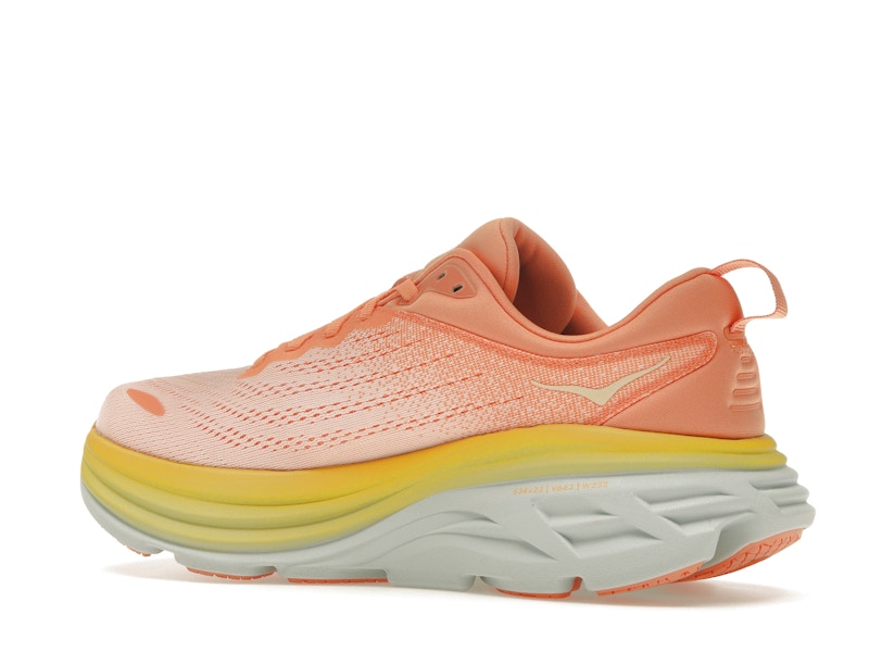 Hoka One One Bondi 8 Shell Coral Peach Parfait (Women's)