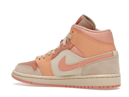 Jordan 1 Mid Apricot Orange (Women's)