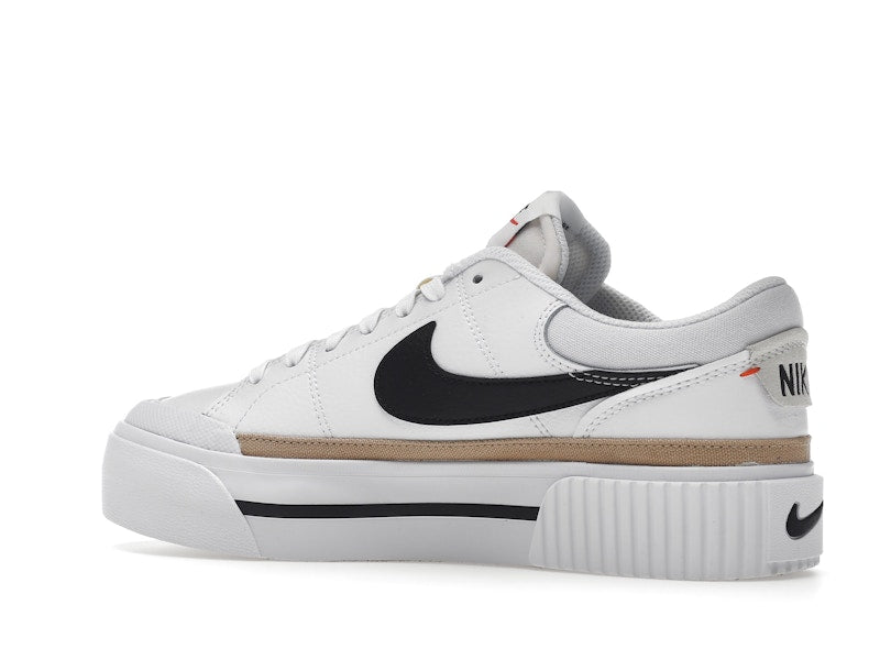 Nike Court Legacy Lift White Black (Women's)