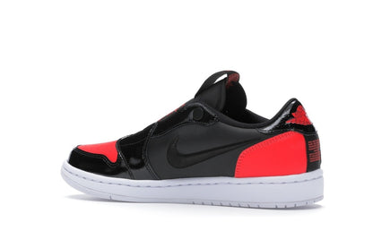 Jordan 1 Low Slip Black Hot Punch (Women's)