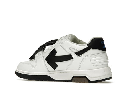 OFF-WHITE Out Of Office OOO 30 MM Low Tops Black White Blue