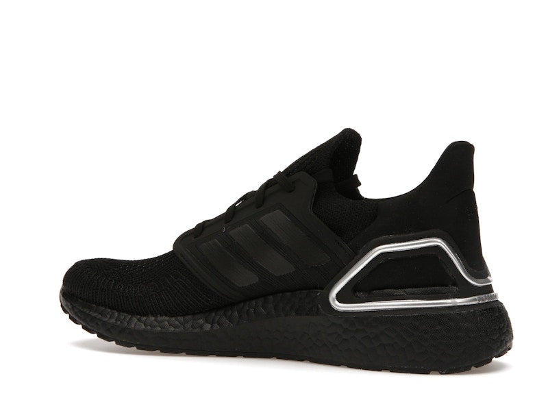 adidas Ultra Boost 20 Core Black Silver Metallic