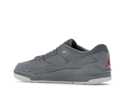 Jordan Flight Court Cool Grey Varsity Red
