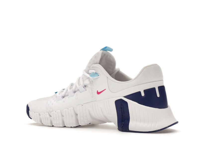 Nike Free Metcon 5 White Aquarius Blue