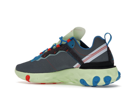 Nike React Element 55 Volt Dark Grey Photo Blue