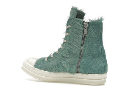 Rick Owens Strobe High Pony Hair Aqua