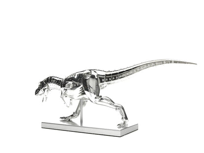 Hajime Sorayama T-Rex Cyborg Dinosaur Figure Silver