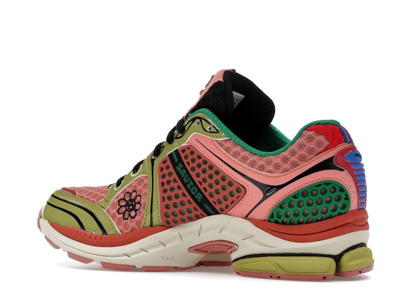 Saucony ProGrid Triumph 4 Jae Tips Flowers Grow Uptown Virginia Creeper