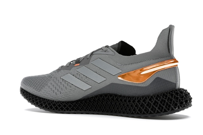 adidas X9000 4D Grey Three Signal Orange