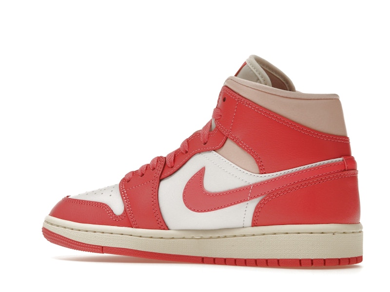Jordan 1 Mid Strawberries and Cream (Women's)