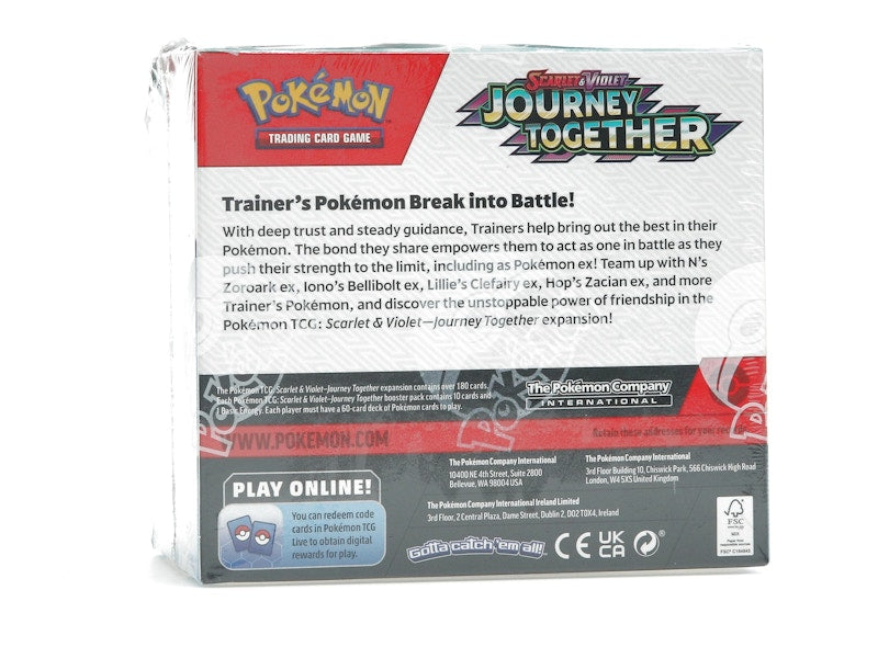 Pokémon Scarlet & Violet Journey Together Booster Box