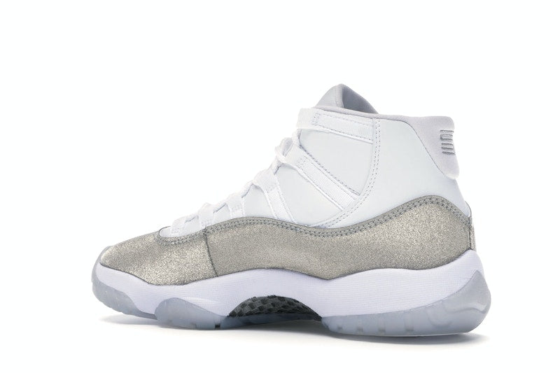 Jordan 11 Retro White Metallic Silver (Women's)