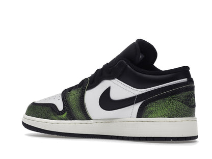 Jordan 1 Low Wear Away Electric Green (GS)
