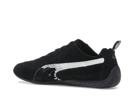 Balenciaga x Puma Speedcat Suede Distressed Black White