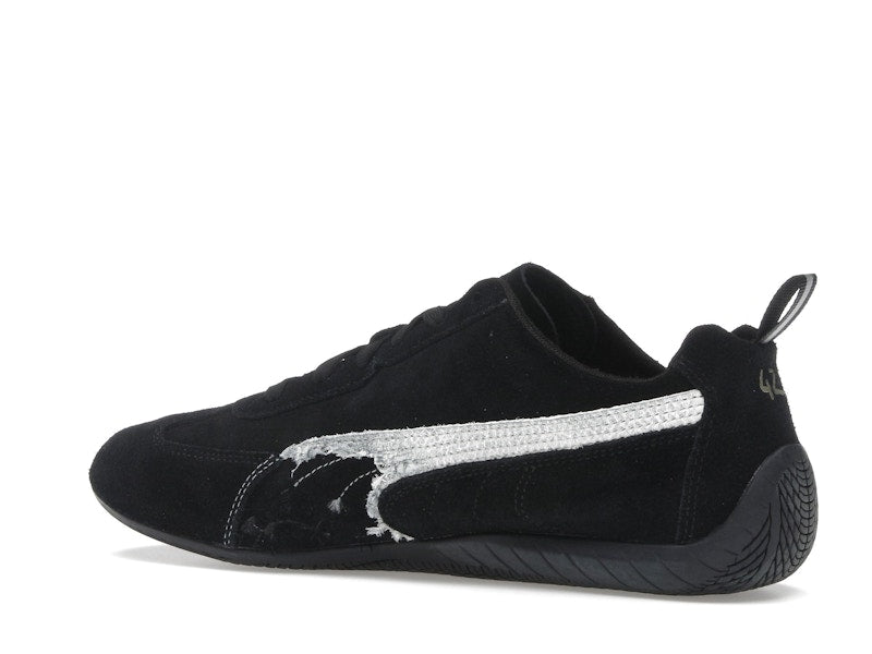 Balenciaga x Puma Speedcat Suede Distressed Black White