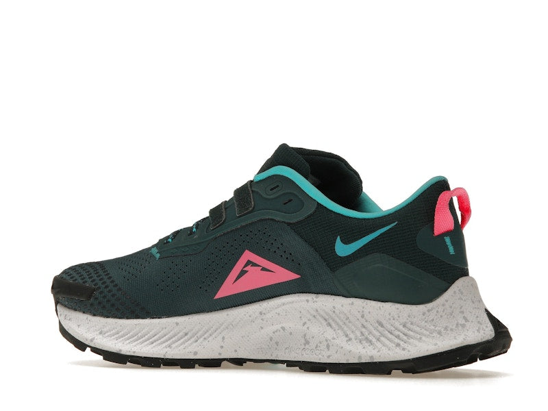 Nike Pegasus Trail 3 Dark Teal Green Pink Glow (Women's)