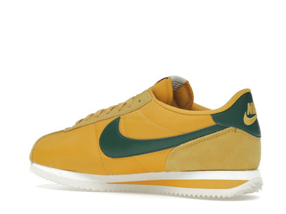Nike Cortez Textile Yellow Ochre Gorge Green (Women's)