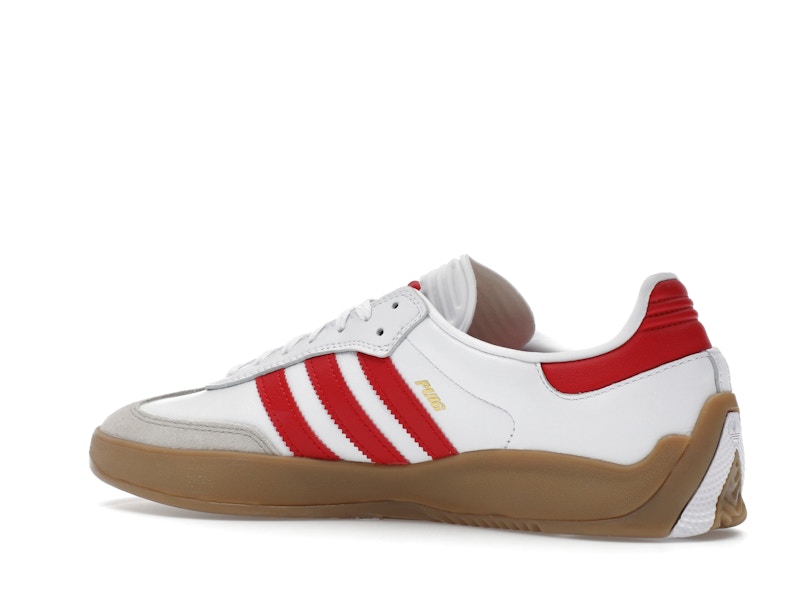 adidas Puig Samba Cloud White Better Scarlet Gum