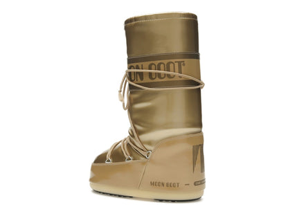 Moon Boot Icon Vinile Boot Metallic Gold