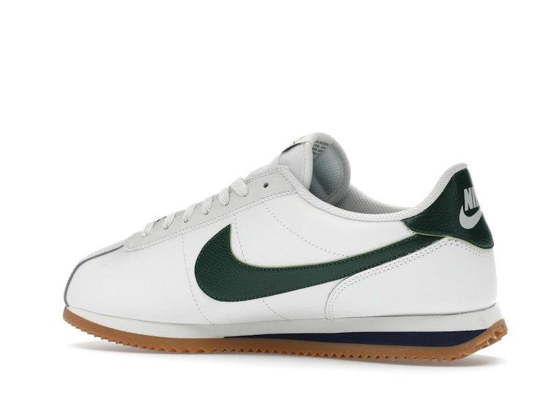 Nike Cortez Leather Summit White Fir Midnight Navy