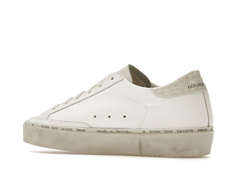 Golden Goose Hi Star White Black Star (Women's)