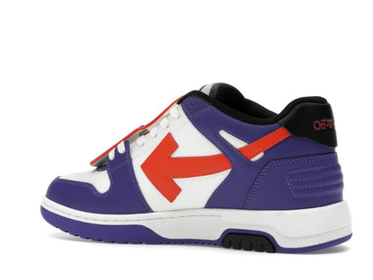 OFF-WHITE Out Of Office OOO Low Tops White Purple Orange