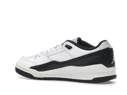 Jordan Flight Court White Black Sail
